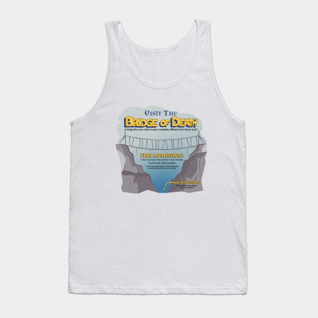 Bridge of Death Tourist Tank Top by CuriousCurios